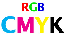 RGB, CMYK image